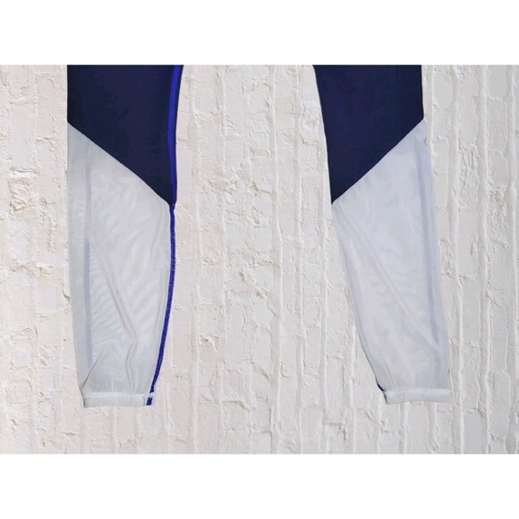Fabletics Zone High Waisted Powerhold Mesh Leggings XS Royal Navy Blue Workout - Picture 8 of 11
